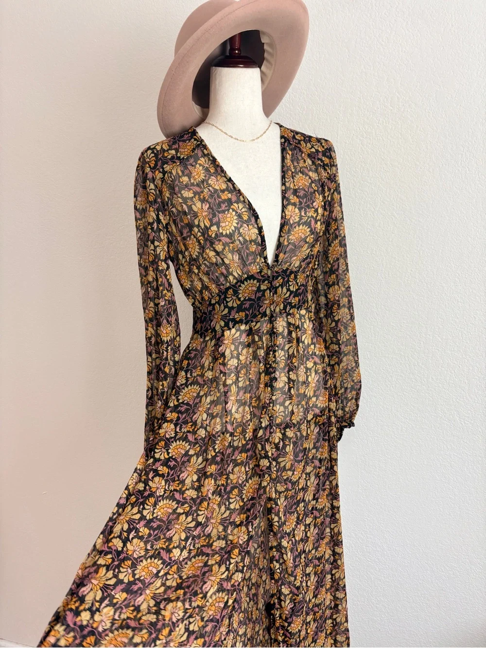 Free People Valerie Duster in Honeysuckle